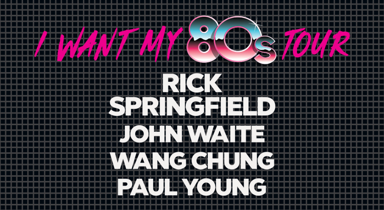 Rick Springfield: I Want My 80s Tour